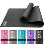 Non-Slip 6mm Thick Yoga Mat with Strap