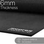 Non-Slip 6mm Thick Yoga Mat with Strap