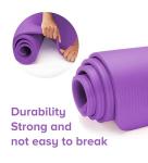 Thick Non-Slip Yoga Mat with Carrying Strap