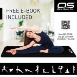 Extra Thick Non-Slip Yoga Mat with Carry Strap
