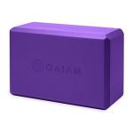 Gaiam Deep Purple Yoga Block for Support