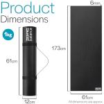 Non-Slip 6mm Thick Yoga Mat with Strap