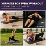 KAYMAN Non-Slip Yoga Mat - 183 x 60 cm