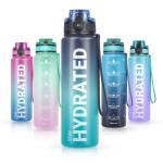 Sahara Sailor 1L Leakproof Motivational Water Bottle