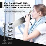 SEASEVEN 1L Leak-Proof Sports Water Bottle