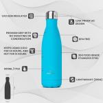 Nuactiv Insulated Stainless Steel Water Bottle 500ml