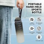 SEASEVEN 1L Leak-Proof Sports Water Bottle