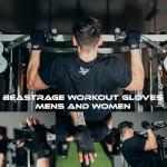 BEAST RAGE Anti-Slip Weight Lifting Gym Gloves