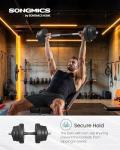 Adjustable 2-in-1 Dumbbell Set with Barbell Bar