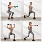 Dumbbell Set with Stand - 1kg to 3kg