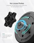 Adjustable 2-in-1 Dumbbell Set with Barbell Bar