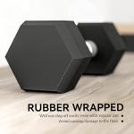 HOMCOM Hex Dumbbell Set for Home Gym (2 x 6kg)
