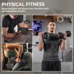 HOMCOM Hex Dumbbell Set for Home Gym (2 x 6kg)