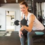 HOMCOM Hex Dumbbell Set for Home Gym (2 x 6kg)