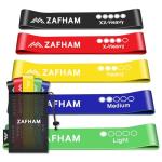 ZAFHAM Resistance Bands Set - 5 Levels of Resistance