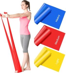 3-Pack Resistance Bands for Home Workouts