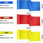 3-Pack Resistance Bands for Home Workouts