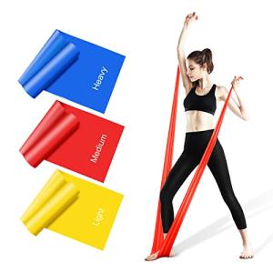 3-Piece Skin-Friendly Resistance Bands Set for Workouts