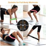 Gritin Resistance Bands Set of 5 for Home Workouts