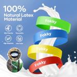 5 Pack Natural Latex Resistance Bands for Workouts