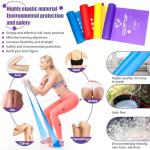 COFOF Resistance Bands with 4 Levels & Guide
