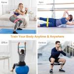 Gritin Resistance Bands Set of 5 for Home Workouts