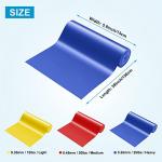3-Piece Skin-Friendly Resistance Bands Set for Workouts