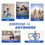 5 Pack Natural Latex Resistance Bands for Workouts
