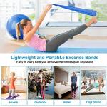 3-Piece Skin-Friendly Resistance Bands Set for Workouts