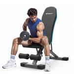 MERACH Adjustable Weight Bench for Home Gym