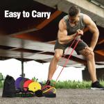 4-Level Resistance Bands Set for Strength Training