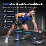 MERACH Adjustable Weight Bench for Home Gym