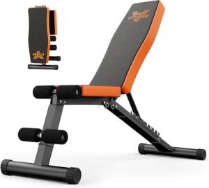 Adjustable Folding Weight Bench for Home Workouts