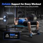 MERACH Adjustable Weight Bench for Home Gym