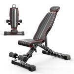 Yoleo Adjustable Foldable Weight Bench for Home Use