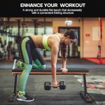 Panana Foldable Weight Bench for Full Body Workouts