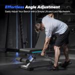 MERACH Adjustable Weight Bench for Home Gym