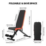 Adjustable Weight Bench for Full Body Workouts