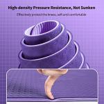 Non-Slip Yoga Mat with Carry Strap - Violet
