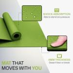 XN8 Sports Non-Slip Yoga Mat with Carry Strap