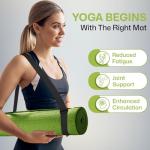 XN8 Sports Non-Slip Yoga Mat with Carry Strap