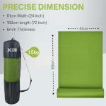 XN8 Sports Non-Slip Yoga Mat with Carry Strap