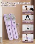Split-Type Pilates Reformer Board & Multi-Functional Set
