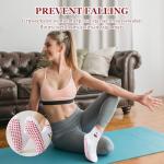 Cute Ruffle Pilates Grip Socks - 2 Pairs