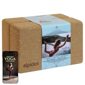 Eco-Friendly Yoga Block Set with E-Book