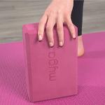 MYGA Lightweight EVA Yoga Block - Plum