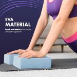 Yoga Block 2-Pack - Durable Non-Slip Foam