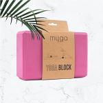 MYGA Lightweight EVA Yoga Block - Plum