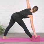 MYGA Lightweight EVA Yoga Block - Plum