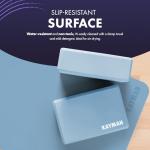 Yoga Block 2-Pack - Durable Non-Slip Foam